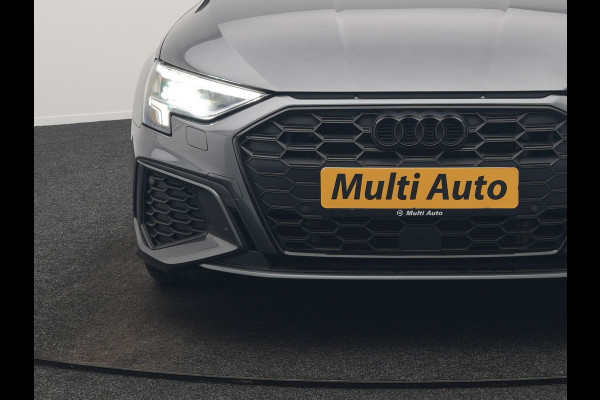 Audi A3 Sportback 45 TFSI e S edition Competition Plug In Hybrid 245pk Dealer O.H. PHEV | 2x S Line | Sportstoelen Massage | Adaptive Cruise | Bang & Olufsen | Matrix LED | 18"L.M | Sfeerverlichting | Apple Carplay | Virtual | Keyless | Blis | Navigatie | DAB |