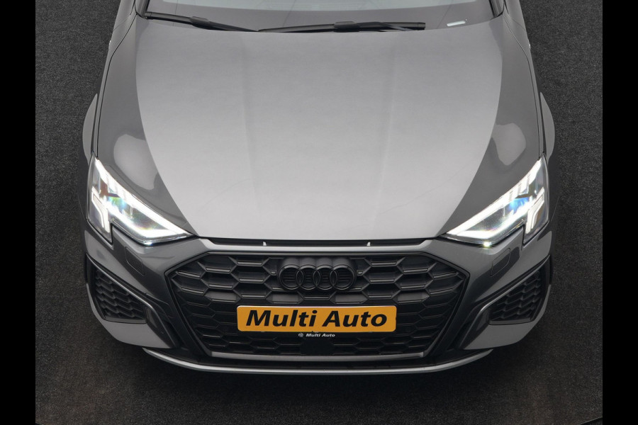 Audi A3 Sportback 45 TFSI e S edition Competition Plug In Hybrid 245pk Dealer O.H. PHEV | 2x S Line | Sportstoelen Massage | Adaptive Cruise | Bang & Olufsen | Matrix LED | 18"L.M | Sfeerverlichting | Apple Carplay | Virtual | Keyless | Blis | Navigatie | DAB |