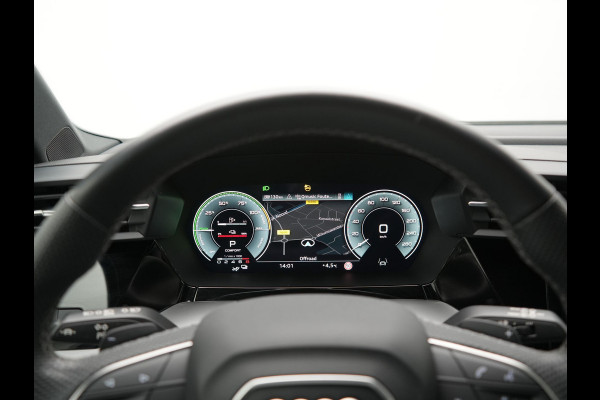 Audi A3 Sportback 45 TFSI e S edition Competition Plug In Hybrid 245pk Dealer O.H. PHEV | 2x S Line | Sportstoelen Massage | Adaptive Cruise | Bang & Olufsen | Matrix LED | 18"L.M | Sfeerverlichting | Apple Carplay | Virtual | Keyless | Blis | Navigatie | DAB |