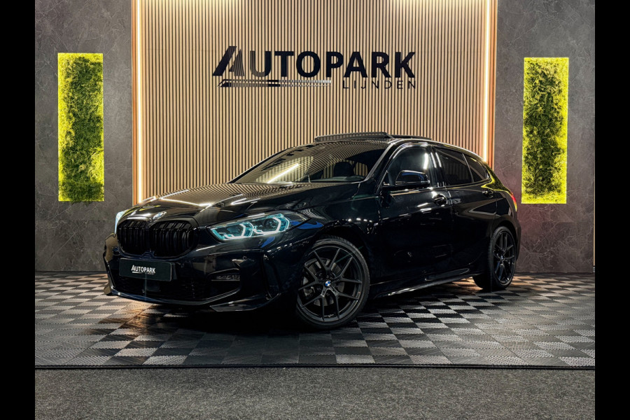 BMW 1-serie 118i M Sport | PANORAMADAK | MEMORY|KEYLESS | SFEERVERLICHTING|LED|FABRIEKSGARANTIE