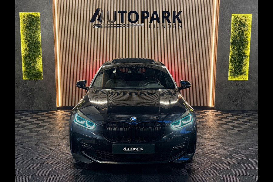 BMW 1-serie 118i M Sport | PANORAMADAK | MEMORY|KEYLESS | SFEERVERLICHTING|LED|FABRIEKSGARANTIE