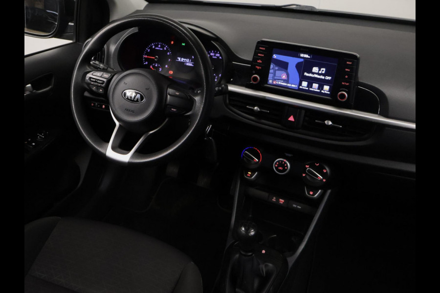 Kia Picanto 1.0 CVVT ComfortPlusLine Navigator Sport (APPLE CARPLAY,NAVI,CAMERA,AIRCO,SPORTSTOELEN,LM VELGEN,NETTE STAAT)