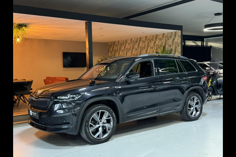 Škoda Kodiaq 2.0 TSI 4x4 Sportline Business Garantie Facelift StoelVentilatie Leder Camera StoelVW StuurVW Sfeer Off-Road Rijklaar