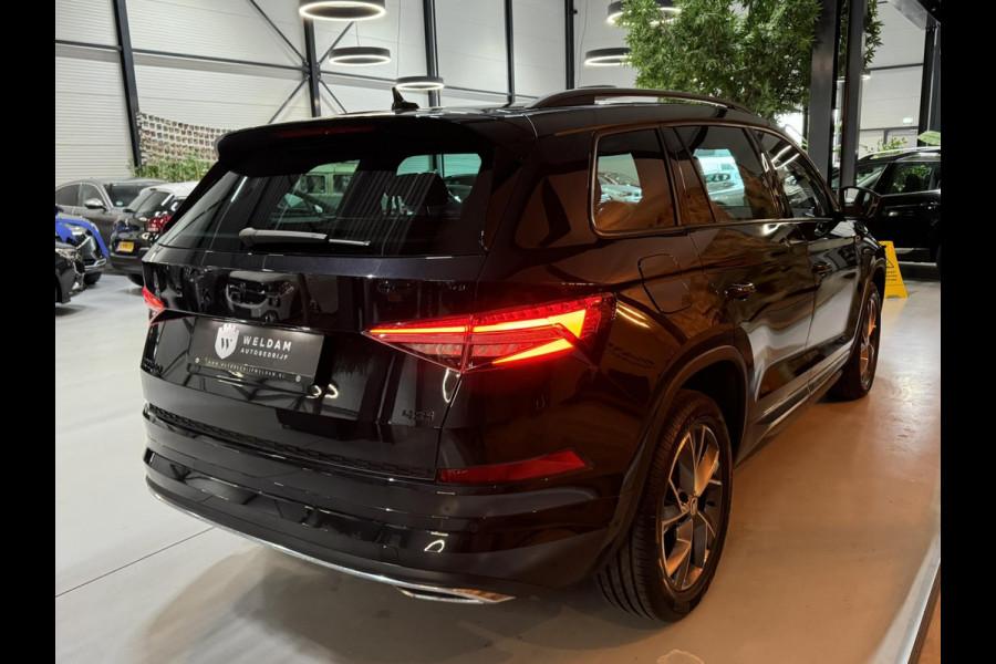 Škoda Kodiaq 2.0 TSI 4x4 Sportline Business Garantie Facelift StoelVentilatie Leder Camera StoelVW StuurVW Sfeer Off-Road Rijklaar