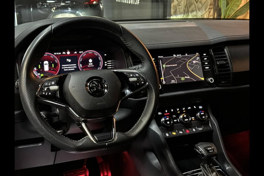 Škoda Kodiaq 2.0 TSI 4x4 Sportline Business Garantie Facelift StoelVentilatie Leder Camera StoelVW StuurVW Sfeer Off-Road Rijklaar