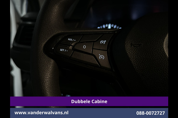 Renault Trafic 2.0 Blue dCi 131pk L2H1 Dubbele Cabine Euro6 Fabrieksgarantie Airco | 6-Zits | Apple Carplay | LED 2500kg Trekhaak, Android Auto, Cruisecontrol, Parkeersensoren, Bijrijdersbank