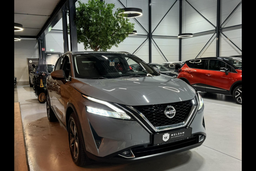 Nissan QASHQAI 1.3 MHEV N-Connecta Garantie Afn. Trekhaak 360 Camera StoelVW Keyless Adoptieve Cruise Lane Led Dab Rijklaar