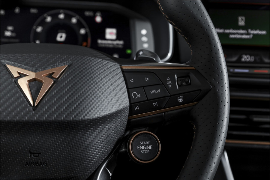 CUPRA Formentor 1.5 TSI e-Hybrid 272 PK VZ Performance - Automaat | Dig. Cockpit | Adapt. Cruise | Stoel-+Stuurverw. | PDC | Camera | NAV + App. Connect | ECC | Sennheiser | Elek. Klep | LM 19" | 5347