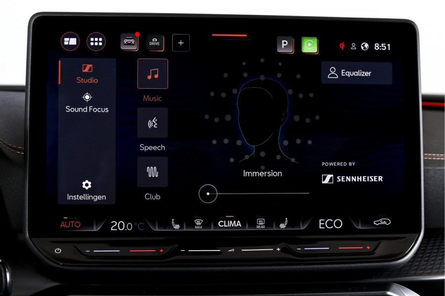 CUPRA Formentor 1.5 TSI e-Hybrid 272 PK VZ Performance - Automaat | Dig. Cockpit | Adapt. Cruise | Stoel-+Stuurverw. | PDC | Camera | NAV + App. Connect | ECC | Sennheiser | Elek. Klep | LM 19" | 5475