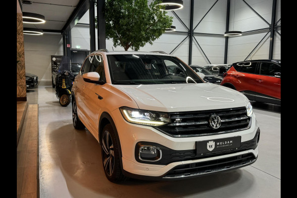 Volkswagen T-Cross 1.0 TSI R-Line Garantie Carplay Blindspot Adoptieve Cruise Virtueel Dash Navi Clima Keyless Led Dab Rijklaar