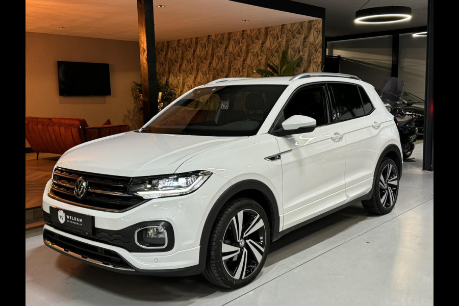 Volkswagen T-Cross 1.0 TSI R-Line Garantie Carplay Blindspot Adoptieve Cruise Virtueel Dash Navi Clima Keyless Led Dab Rijklaar