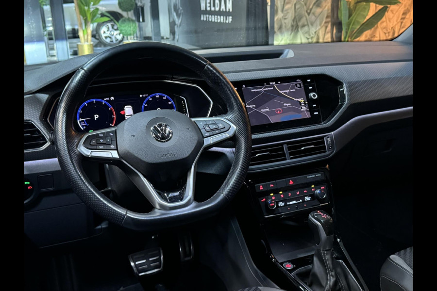 Volkswagen T-Cross 1.0 TSI R-Line Garantie Carplay Blindspot Adoptieve Cruise Virtueel Dash Navi Clima Keyless Led Dab Rijklaar