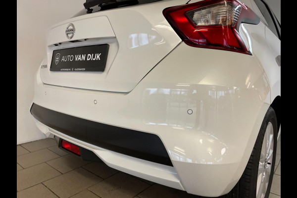 Nissan Micra 1.0 IG-T N-Connecta 100PK AIRCO NAVI CRUISE PARELMOER WIT VELGEN PDC NIEUWSTAAT