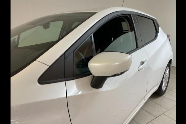 Nissan Micra 1.0 IG-T N-Connecta 100PK AIRCO NAVI CRUISE PARELMOER WIT VELGEN PDC NIEUWSTAAT
