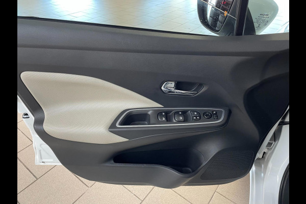 Nissan Micra 1.0 IG-T N-Connecta 100PK AIRCO NAVI CRUISE PARELMOER WIT VELGEN PDC NIEUWSTAAT