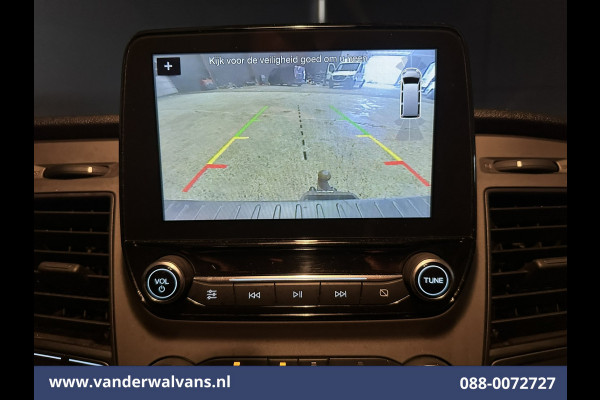 Ford Transit Custom 2.0 TDCI 131pk L2H1 Euro6 Airco | Camera | Apple Carplay | LED | 2700kg Trekhaak Android Auto, Cruisecontrol, Stoelverwarming, Verwarmde voorruit, Parkeersensoren, Sidebars, Bijrijdersbank