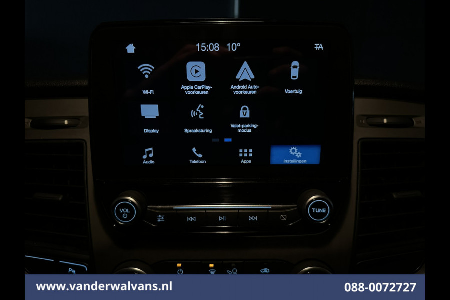 Ford Transit Custom 2.0 TDCI 131pk L2H1 Euro6 Airco | Camera | Apple Carplay | LED | 2700kg Trekhaak Android Auto, Cruisecontrol, Stoelverwarming, Verwarmde voorruit, Parkeersensoren, Sidebars, Bijrijdersbank