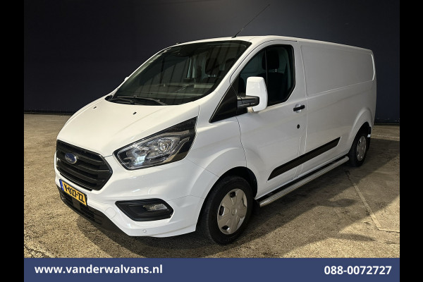 Ford Transit Custom 2.0 TDCI 131pk L2H1 Euro6 Airco | Camera | Apple Carplay | LED | 2700kg Trekhaak Android Auto, Cruisecontrol, Stoelverwarming, Verwarmde voorruit, Parkeersensoren, Sidebars, Bijrijdersbank
