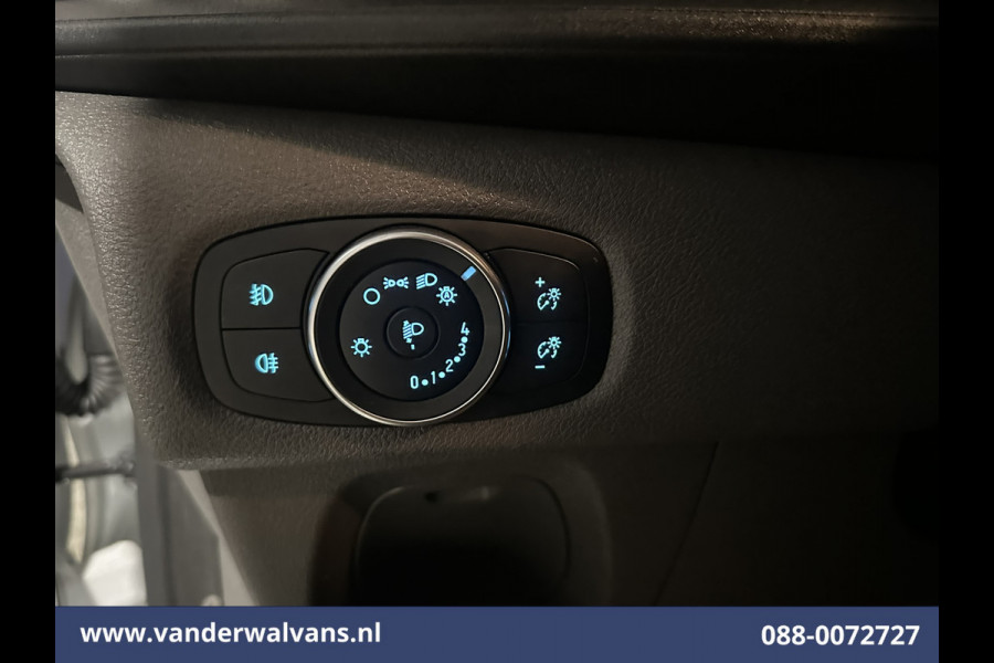 Ford Transit Custom 2.0 TDCI 131pk L2H1 Euro6 Airco | Camera | Apple Carplay | LED | 2700kg Trekhaak Android Auto, Cruisecontrol, Stoelverwarming, Verwarmde voorruit, Parkeersensoren, Sidebars, Bijrijdersbank