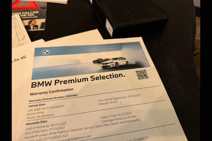 BMW X5 XDrive45e High Executive M-Pakket Garantie Pano Memory HK Audio Sfeer Carplay Camera Elek Achterklep StoelVW Leder Rijklaar