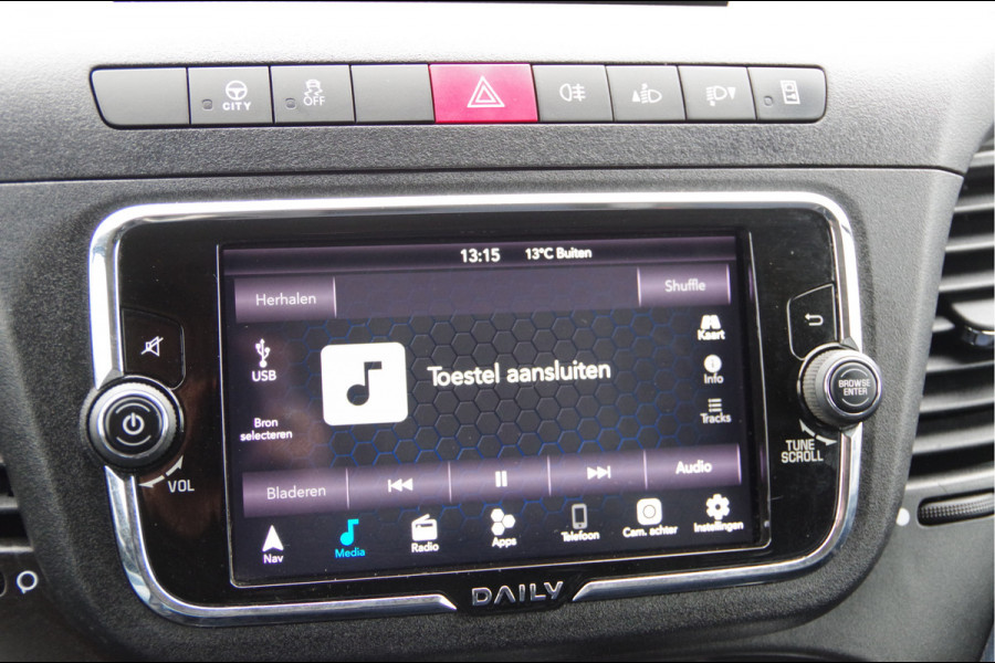 Iveco Daily 35C21 3.0L 210PK L2H1 AUT. N1, DUBBELLUCHT, 3.5T TREKHAAK, CAMERA, NAVI, CRUISE, CLIMA, DUBBEL LUCHT