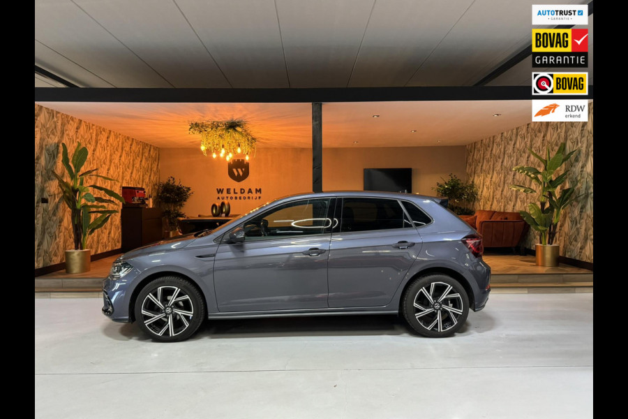 Volkswagen Polo 1.0 TSI 3x R-Line Garantie Pano IQ. Matrix Led Carplay Camera Keyless IQ. Drive Lane ACC Navi Clima Rijklaar