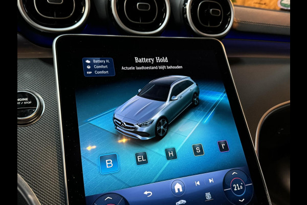 Mercedes-Benz C-Klasse Estate 300 e AMG Line Garantie Trekhaak Massage Pano Ambient 360 Blindspot Elek Achterklep StuurVW Rijklaar