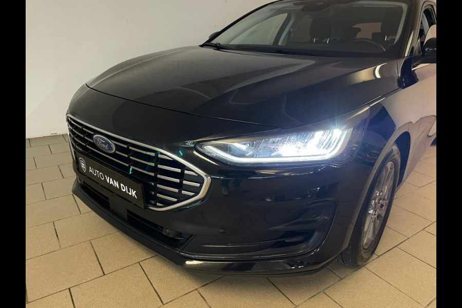 Ford Focus 1.0 EcoBoost Hybrid Titanium AIRCO NAVI CRUISE ELEK RAMEN CENT VERG VELGEN KEYLESS PRIVACYGLAS NIEUWSTAAT