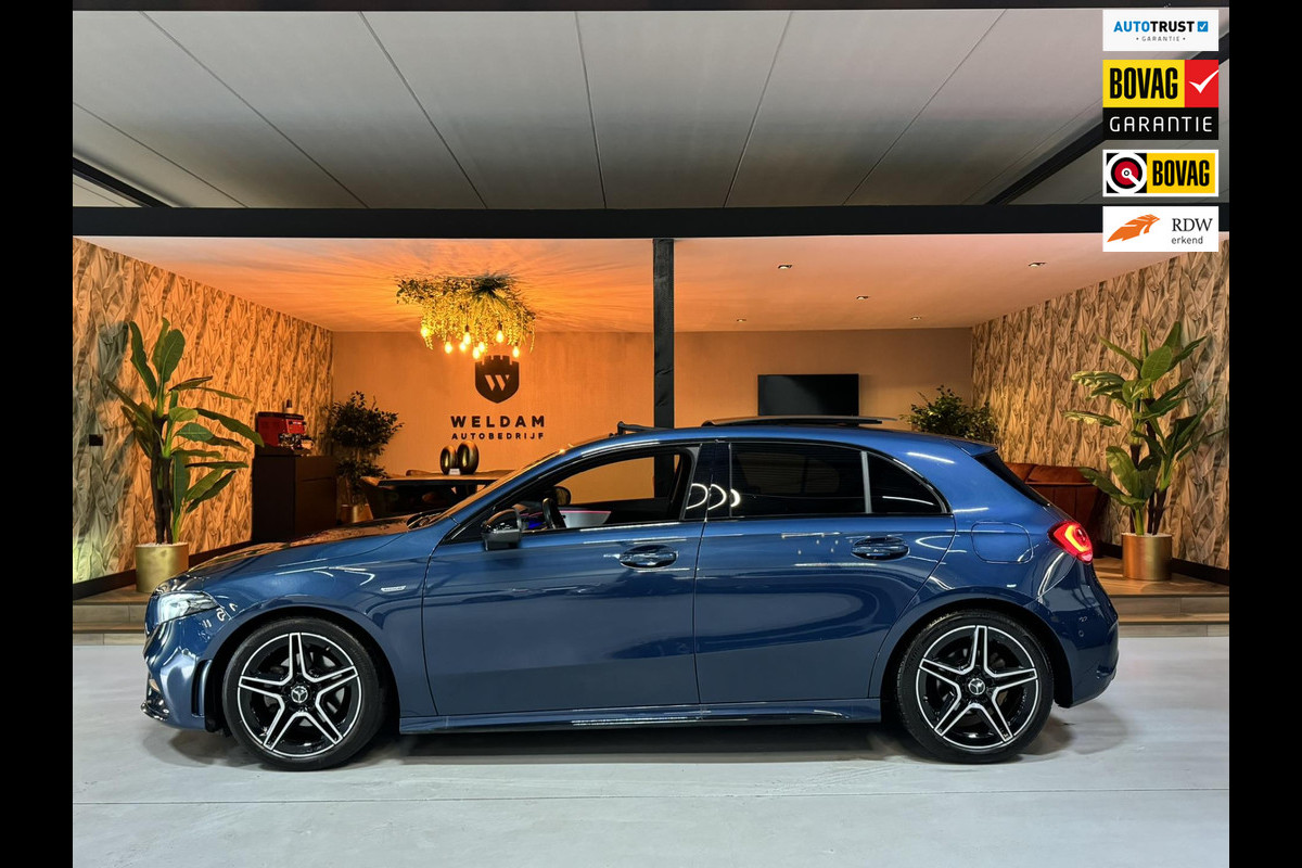 Mercedes-Benz A-Klasse 200 AMG Line Edition Garantie Pano Ambient Night Camera StoelVW Carplay Cruise Clima Navi PDC Led Rijklaar