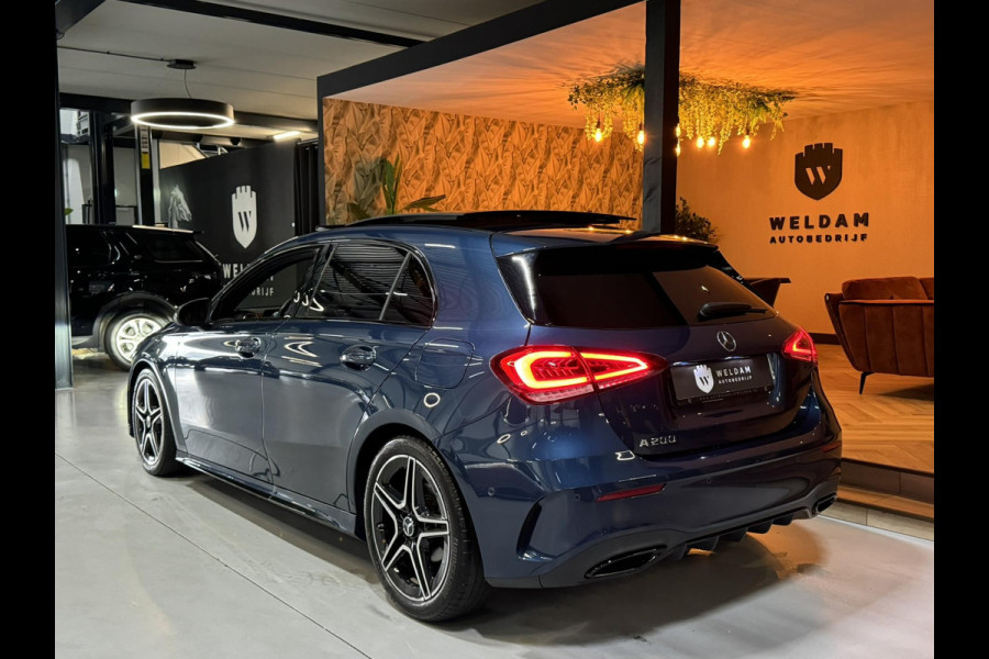 Mercedes-Benz A-Klasse 200 AMG Line Edition Garantie Pano Ambient Night Camera StoelVW Carplay Cruise Clima Navi PDC Led Rijklaar