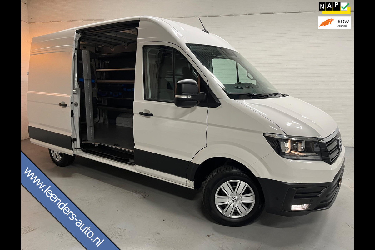 Volkswagen Crafter Automaat DSG Servicewagen 35 2.0 TDI 140pk L3H3 Highline Airco CruiseControl Navigatie Sortimo RIJKLAARPRIJS
