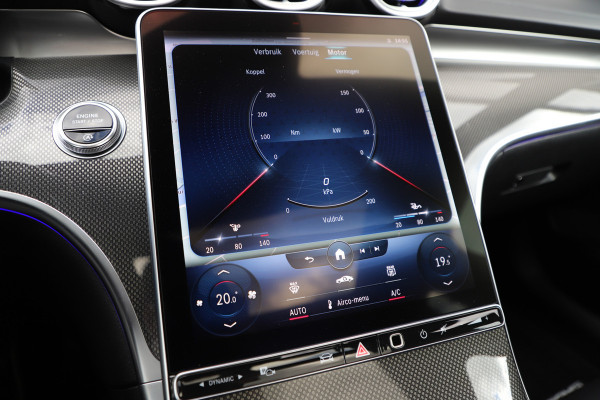 Mercedes-Benz C-Klasse 200 AMG | Pano | Burmester | Sfeerverlichting | Distronic | Keyles-go | Memory | Carbon | Digital-light | NL-auto | 2021.
