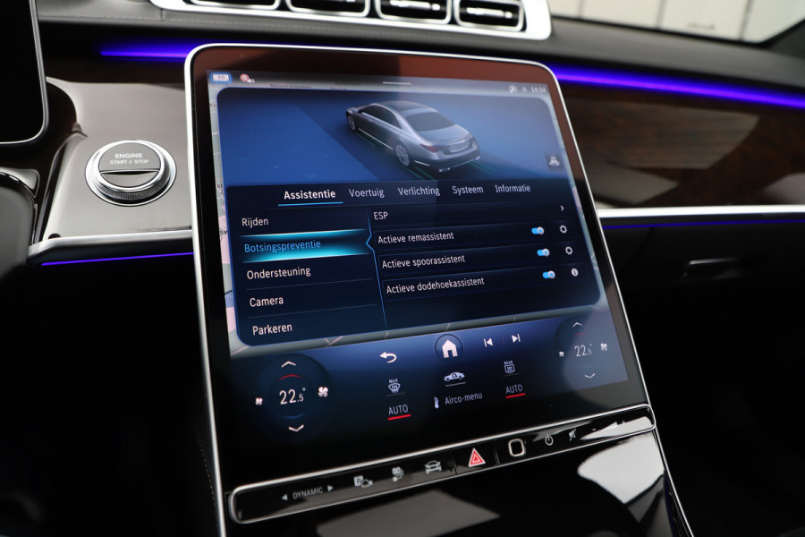 Mercedes-Benz S-Klasse 450e AMG | 408PK | Head-up | Entertainment | Luchtvering | Achterasbesturing | Massage | Digital-light | Keyless-go | 2024.