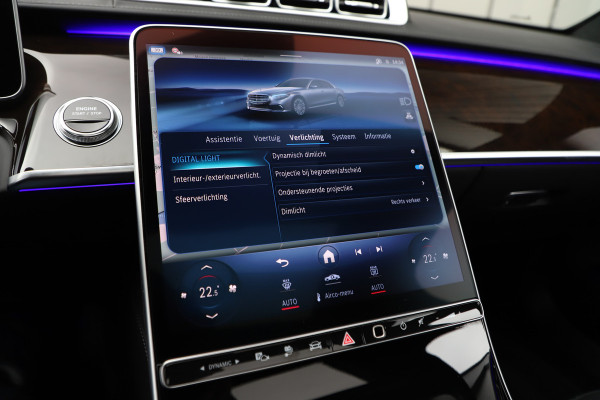 Mercedes-Benz S-Klasse 450e AMG | 408PK | Head-up | Entertainment | Luchtvering | Achterasbesturing | Massage | Digital-light | Keyless-go | 2024.