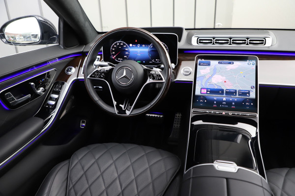 Mercedes-Benz S-Klasse 450e AMG | 408PK | Head-up | Entertainment | Luchtvering | Achterasbesturing | Massage | Digital-light | Keyless-go | 2024.