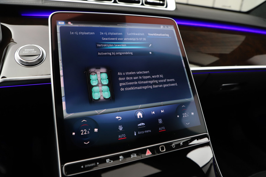 Mercedes-Benz S-Klasse 450e AMG | 408PK | Head-up | Entertainment | Luchtvering | Achterasbesturing | Massage | Digital-light | Keyless-go | 2024.