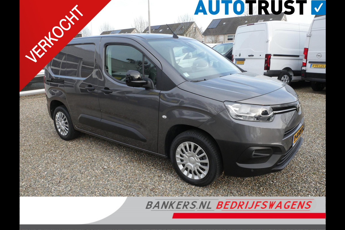 Toyota PROACE CITY 1.2 Turbo Cool Comfort 120PK, L1, Benzine, Airco, 3-zitter