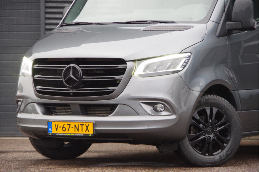 Mercedes-Benz Sprinter 214 2.2 CDI L1H2 AUT. LED, MBUX 10'', 360 CAMERA, STOELVERWARMING, CRUISE, LEDER STUUR, GEVEERDE STOEL