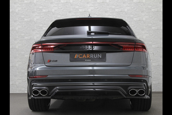 Audi Q8 SQ8 4.0 V8 | RS-Stoelen | Panorama | Massage | Ventilatie | 23'' | B&O Sound | Trekhaak | Bovag Garantie | Carbon | Luchtvering | Black-Optic | Nw.Pr, 220733,=  | Memory | Leder | Matrix-LED | Carplay | 57800,= ex bpm en btw export | BTW Auto 81300,= ex btw.