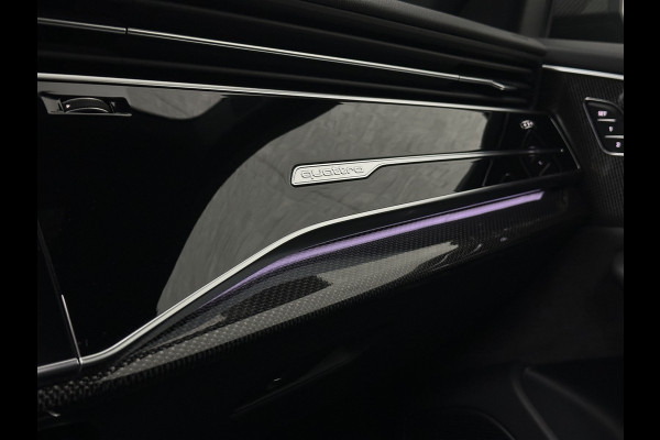 Audi Q8 SQ8 4.0 V8 | RS-Stoelen | Panorama | Massage | Ventilatie | 23'' | B&O Sound | Trekhaak | Bovag Garantie | Carbon | Luchtvering | Black-Optic | Nw.Pr, 220733,=  | Memory | Leder | Matrix-LED | Carplay | 57800,= ex bpm en btw export | BTW Auto 81300,= ex btw.