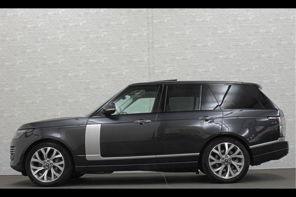 Land Rover Range Rover P400 404pk Hybrid Autobiography | Dealer Onderhouden | Nieuw Accu-Pakket | Panorama | ACC | 360 Camera | Massage | Stoelventilatie V+A | ISO-Glas | Meridian-Sound | Memory Achter | Alcantara Hemelbekleding | Elektrische Achter-Stoelen | Stoelverwarming V+A | 4-Zone Clima | Keyless-Entry | Luchtvering |