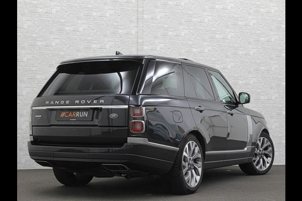 Land Rover Range Rover P400 404pk Hybrid Autobiography | Dealer Onderhouden | Nieuw Accu-Pakket | Panorama | ACC | 360 Camera | Massage | Stoelventilatie V+A | ISO-Glas | Meridian-Sound | Memory Achter | Alcantara Hemelbekleding | Elektrische Achter-Stoelen | Stoelverwarming V+A | 4-Zone Clima | Keyless-Entry | Luchtvering |