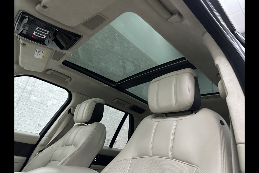 Land Rover Range Rover P400 404pk Hybrid Autobiography | Dealer Onderhouden | Nieuw Accu-Pakket | Panorama | ACC | 360 Camera | Massage | Stoelventilatie V+A | ISO-Glas | Meridian-Sound | Memory Achter | Alcantara Hemelbekleding | Elektrische Achter-Stoelen | Stoelverwarming V+A | 4-Zone Clima | Keyless-Entry | Luchtvering |