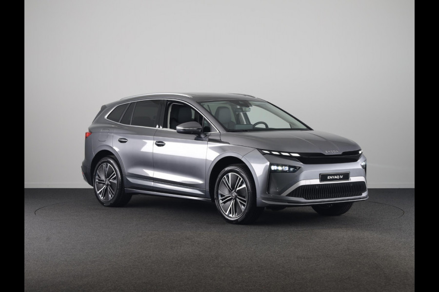 Škoda Enyaq 85 Business Edition 286 pk | Panoramadak | Lederen bekleding | Wegklapbare trekhaak | 20 inch lichtmetalen velgen