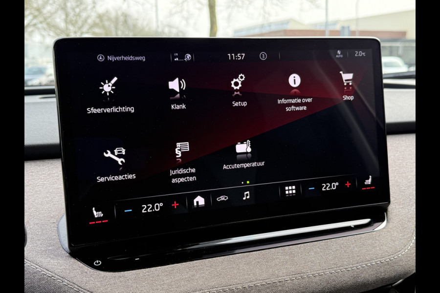 Škoda ENYAQ iV BWJ 2021 | 180PK SOH91,3% 60 First Edition | TREKHAAK | CLIMA | NAVI | STOEL&STUURWIEL VERW | PDC | CAMERA | CARPLAY