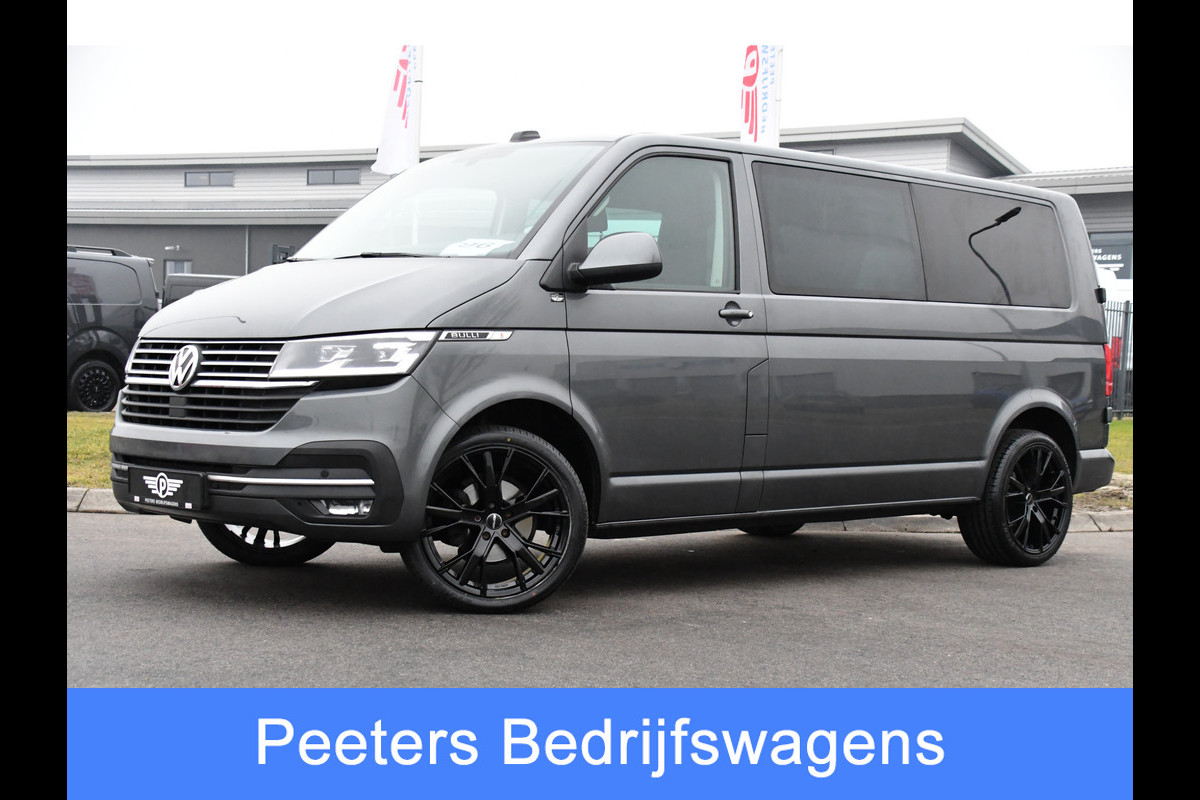 Volkswagen Transporter 2.0 TDI L2H1 30 DC Bulli Virtual, Adaptieve Cruise, Camera, Carplay, 150pk, LED, Automaat, Sensoren, trekhaak, Uniek!
