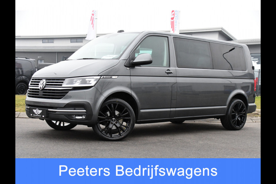 Volkswagen Transporter 2.0 TDI L2H1 30 DC Bulli Virtual, Adaptieve Cruise, Camera, Carplay, 150pk, LED, Automaat, Sensoren, trekhaak, Uniek!