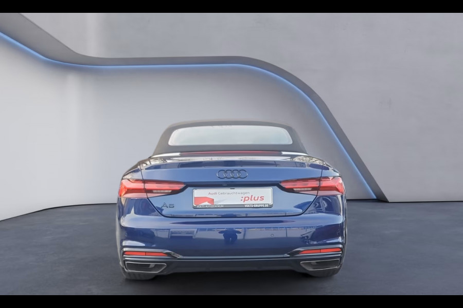 Audi A5 Cabriolet 40 TFSI S-LINE ** MATRIX, NAVI+, NEKVERW, MEMORY, 20-inch LMV, VIRTUAL ** 1e EIG - UNFALLFREI - Ex AUDI-AG ** ** INFORMEER OOK NAAR ONZE AANTREKKELIJKE FINANCIAL-LEASE TARIEVEN **