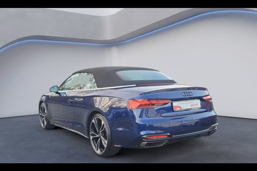 Audi A5 Cabriolet 40 TFSI S-LINE ** MATRIX, NAVI+, NEKVERW, MEMORY, 20-inch LMV, VIRTUAL ** 1e EIG - UNFALLFREI - Ex AUDI-AG ** ** INFORMEER OOK NAAR ONZE AANTREKKELIJKE FINANCIAL-LEASE TARIEVEN **