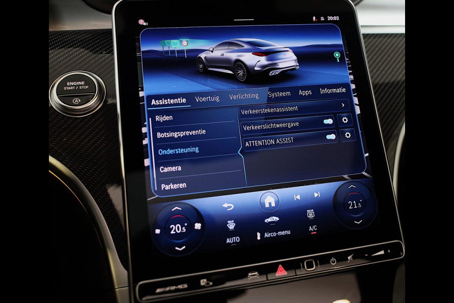 Mercedes-Benz CLE Coupé AMG 53 4MATIC+ / Performance Zetels / Carbon / Head Up / 360 Camera / Pano / Digital Light / 20 Inch